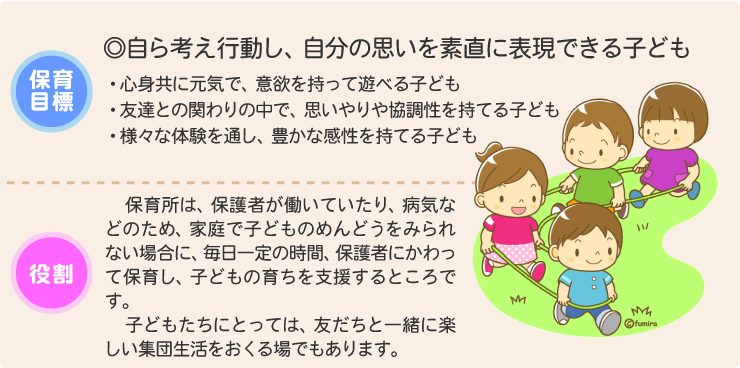 保育目標と役割